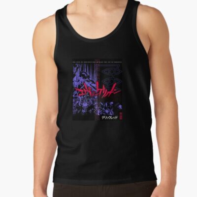 Neon Genesis Evangelion Cool Anime Design Tank Top