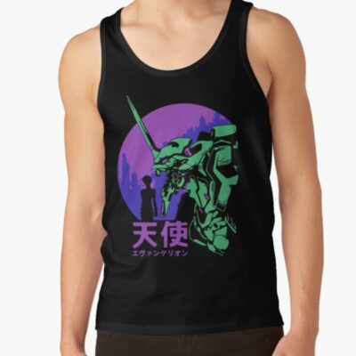 Neon Genesis Eva Retro Vintage Tank Top