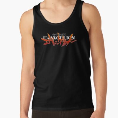 Anime Evangelion Logo Tank Top