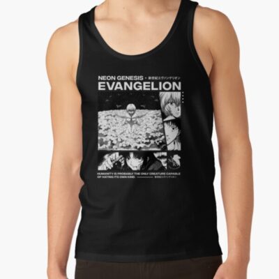Rei Ayanami Evangelion Aesthetic Tank Top
