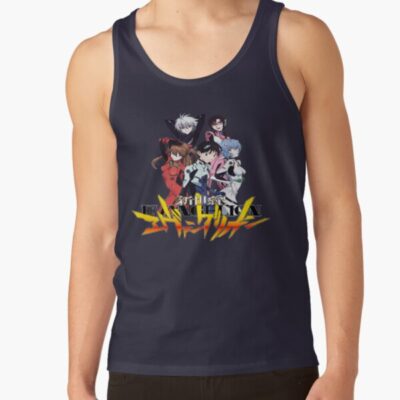 Evangelion Rebuild Group Tank Top