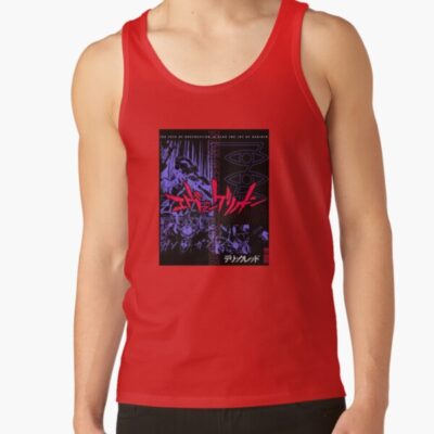 Alternative view of Neon Genesis Evangelion Cool Anime Design Tank Top