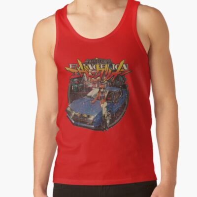 Alternative view of Evangelion Misato Katsuragi 1995 Tank Top