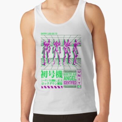 Alternative view of Trend Neon Genesis Evangelion Retro Vintage Tank Top