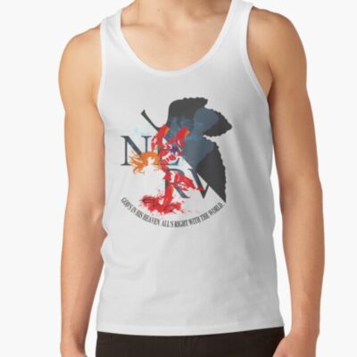Asuka And Eva 02 Tank Top