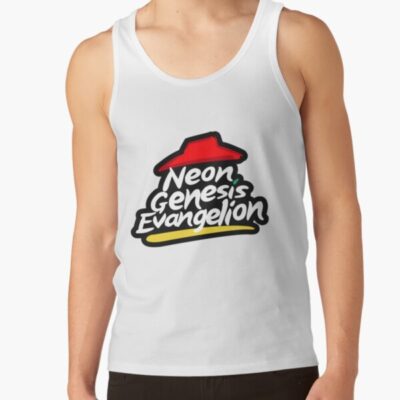 Neon Genesis Evangelion X Pizza Hut Tank Top