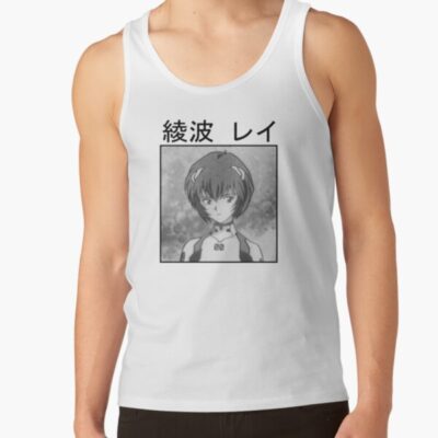 Rei Ayanami B W Tank Top