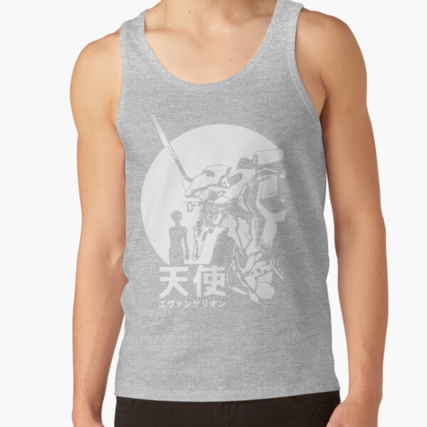 Neon Genesis Evangelion Retro Vintage Tank Top - Image 4