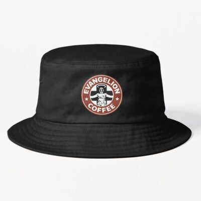 Evangelion Coffee Tshirt Bucket Hat