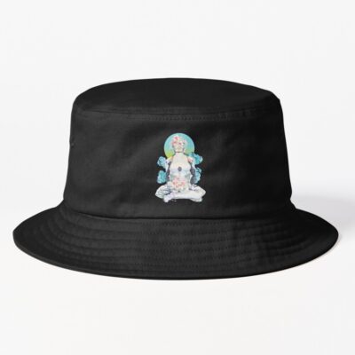 Rei Ayanami Flowers Retro Bucket Hat