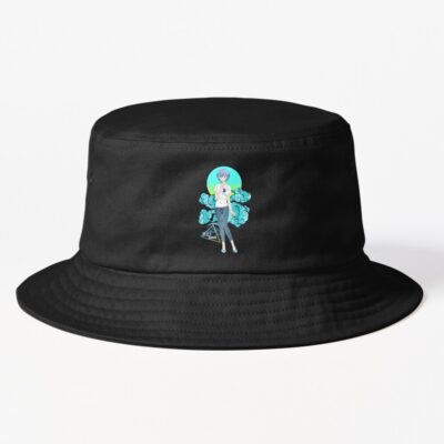 Rei Ayanami Casual Retro Bucket Hat