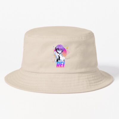 Rei Ayanami Retro Art Bucket Hat