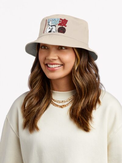 Alternative view of Rei Ayanami Red Style Bucket Hat
