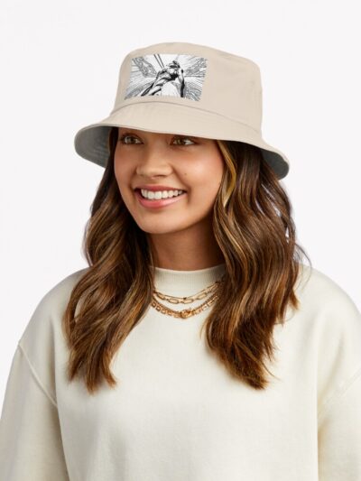 Alternative view of Evangelion Spear Of Longinus Bucket Hat