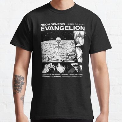 Top Rei Ayanami Evangelion Aesthetic T-Shirt