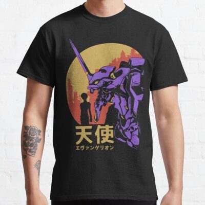 Neon Genesis Evangelion Retro Vintage T-Shirt