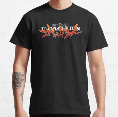Anime Evangelion Logo T-Shirt