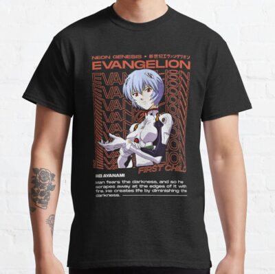 Best Rei Ayanami Evangelion Aesthetic T-Shirt