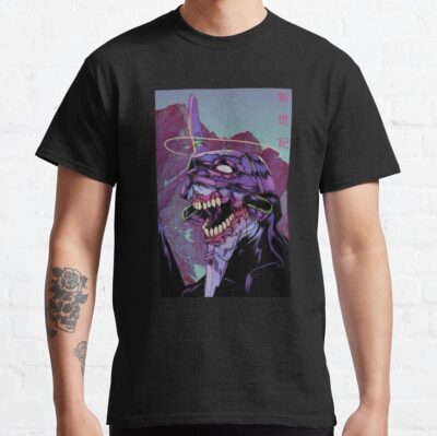 Evangelion Kanji Retro T-Shirt