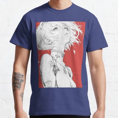 Alternative view of Rei Ayanami Evangelion 16 T-Shirt