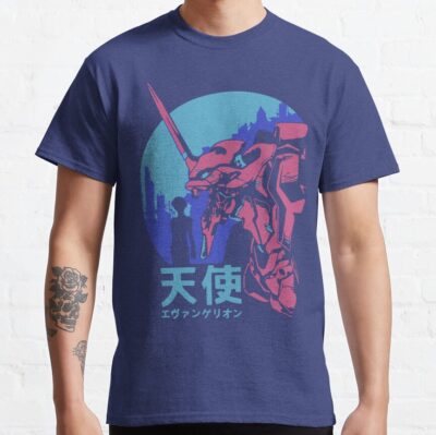 Alternative view of Trend Neon Genesis Evangelion Retro Vintage T-Shirt