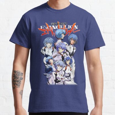 Alternative view of Rei Ayanami Evangelion Classic T-Shirt