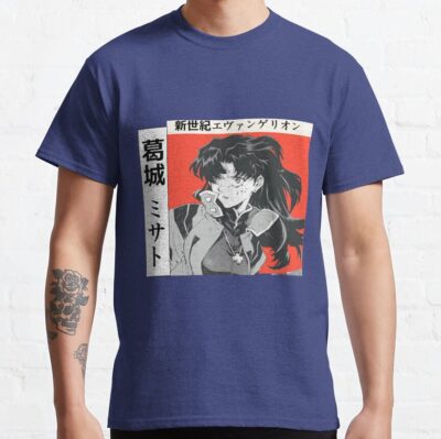 Alternative view of Misato Katsuragi T-Shirt