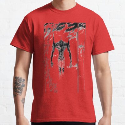 Alternative view of Evangelion Unit 01 T-Shirt