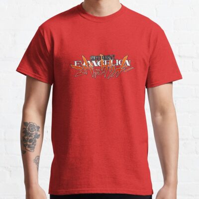 Alternative view of Neon Genesis Evangelion Logo Designs T-Shirt