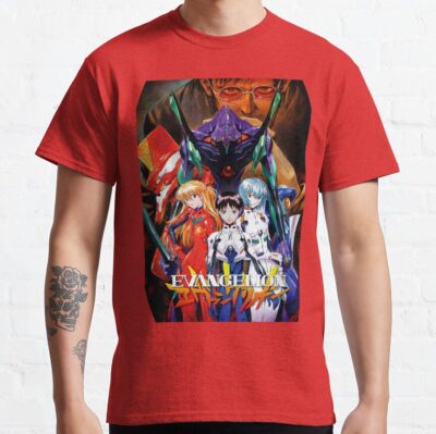 Alternative view of Evangelion Movie 2 22 Teaser Poster T-Shirt