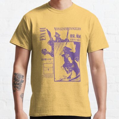 Alternative view of Eva 01 Neon Genesis Evangelion T-Shirt