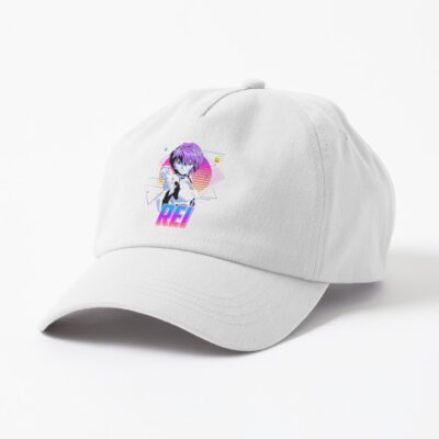 Rei Ayanami Retro Art Cap