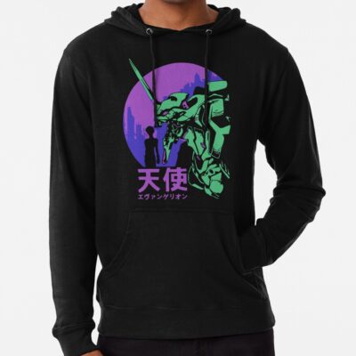 Neon Genesis Evangelion Retro Vintage Hoodie