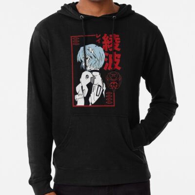 Rei Ayanami Red Style Hoodie