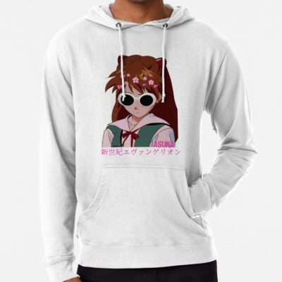 Alternative view of Asuka Evangelion Aeshetic Hoodie