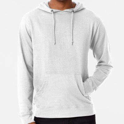 Alternative view of Sachiel White Hoodie