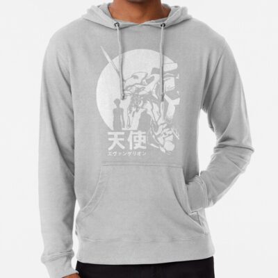 Alternative view of New Neon Genesis Evangelion Retro Vintage Hoodie