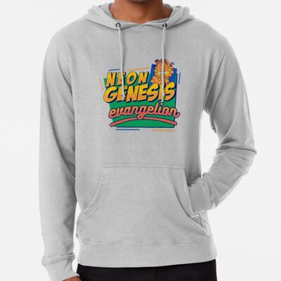Alternative view of Neon Genesis Evangelion Garfield Hoodie