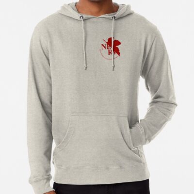 Alternative view of Deadicated Design Neon Genesis Evangelion Nerv Logo Hoodie