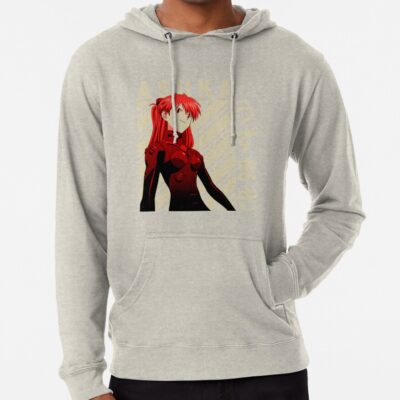 Alternative view of Asuka Langley Soryu Vintage Art Hoodie