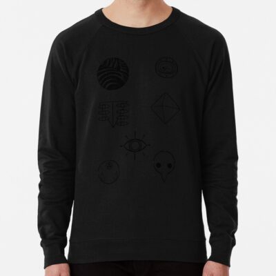 Alternative view of Hot Evangelion Angels Sweatshirt