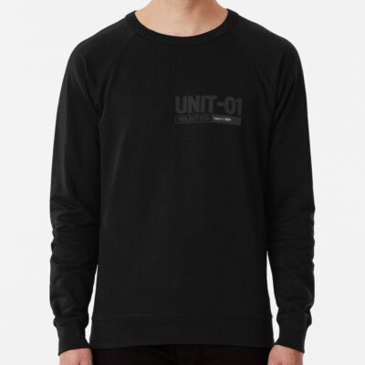 Alternative view of Unit 01 Project Eva Neon Genesis Evangelion Sweatshirt
