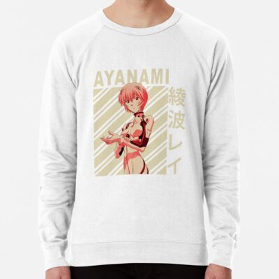 Alternative view of Rei Ayanami Vintage Art Sweatshirt