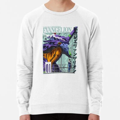 Alternative view of Hot Neon Genesis Evangelion Sweatshirt