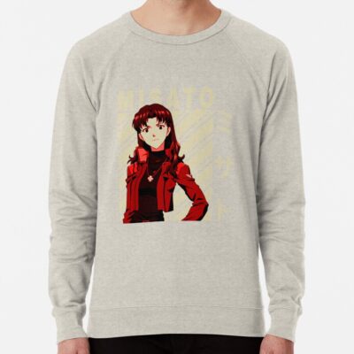 Alternative view of Misato Katsuragi Vintage Art Sweatshirt