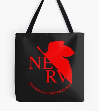 Nerv Logo Neon Genesis Evangelion Tote Bag