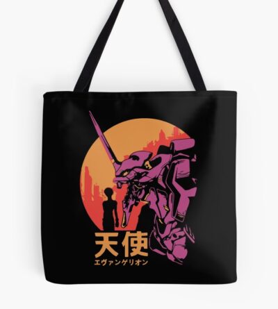 Neon Genesis Evangelion Retro Tshirt Tote Bag