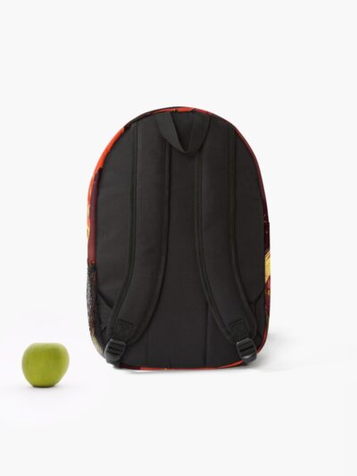 Alternative view of Unit 01 Neon Genesis Evangelion Mecha Apocalyptic Action Chaos Backpack