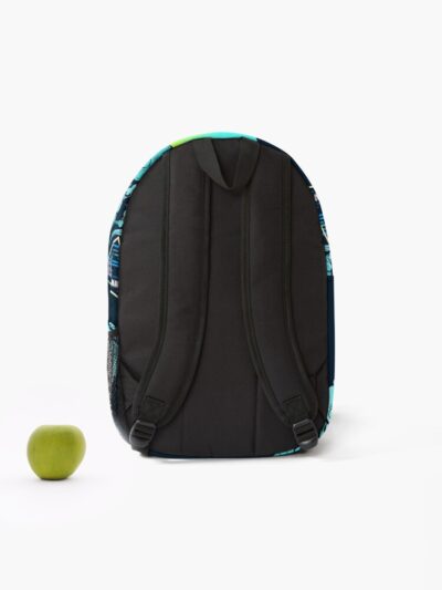 Alternative view of Rei Ayanami Casual Retro Backpack