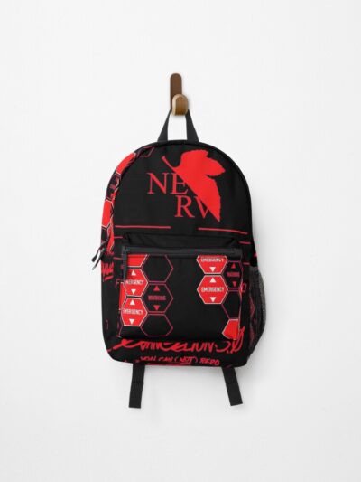 Neon Geneis Evangelion Nerv Error Red Backpack